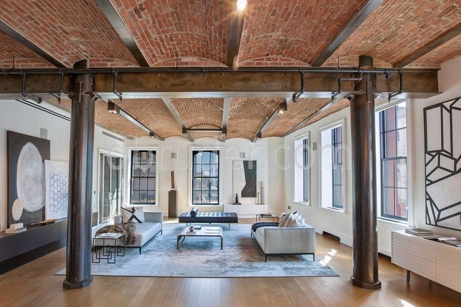 кирпичный потолок ЛОФТ. Потолок из кирпича. brick ceiling