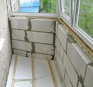 кладка из пеноблоков
