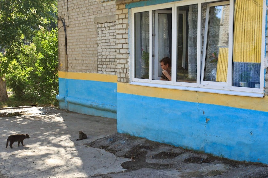 Вариант балкона на первом этаже