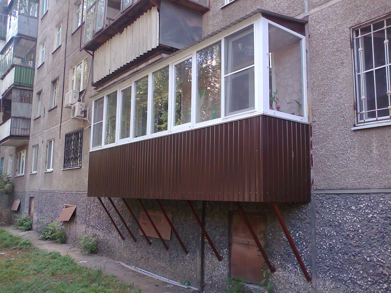 Пристройка балкона