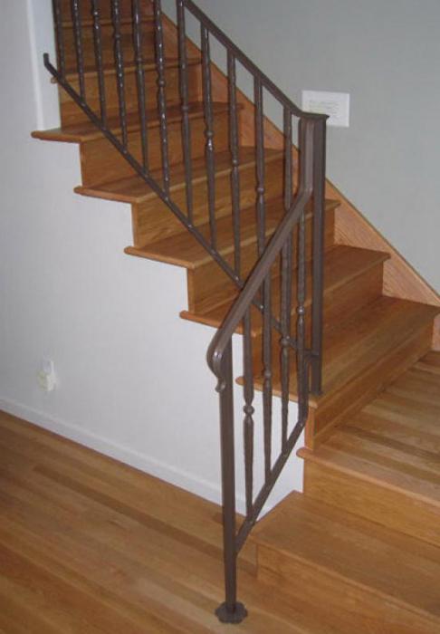 поручни для лестниц деревянные