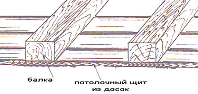Потолочный щит