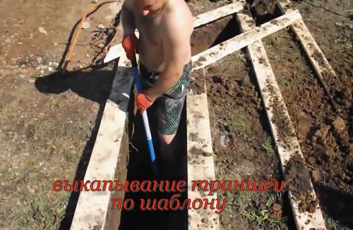 Ленточный фундамент своими руками: видео, фото инструкция