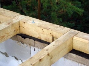 Мауэрлат на газобетон без армопояса