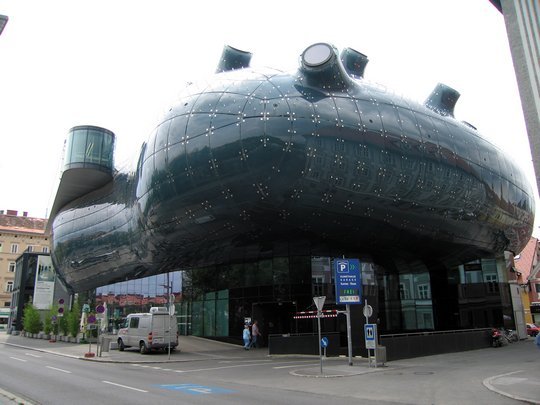 Кунстхаус в городе Грац