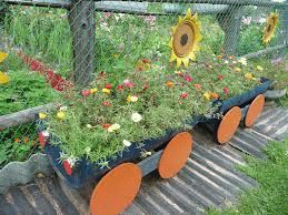 Декор сада ограничивается лишь вашей фантазией