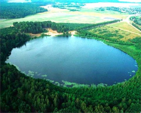 Бессточное озеро для водоснабжения