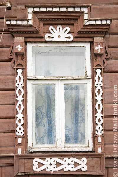 Владимирский традиционный деревянный наличник