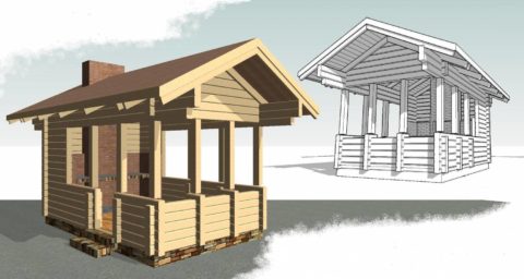 Что такое проект деревянной беседки