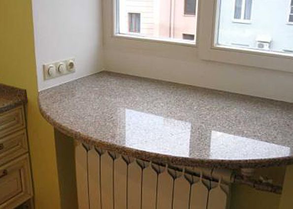 Подоконники из камня