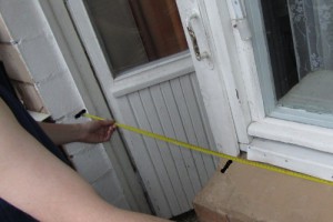 Как правильно замерить проём балконной двери