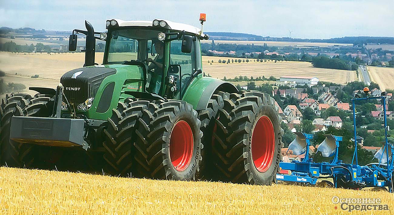 [b]Рис. 3[/b] Fеndt 820 Vario компоновочной схемы 4К4а