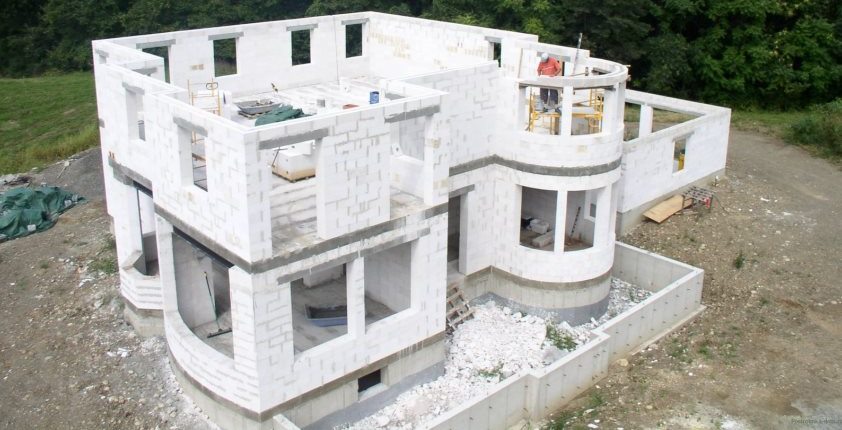 армопояс в доме из газобетона