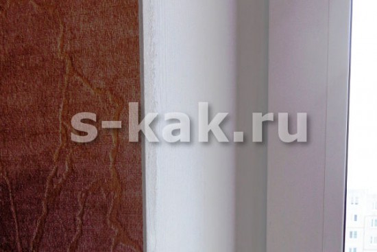 Как приклеить уголки на откосы окна