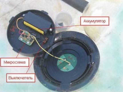 Устройство солярного светильника