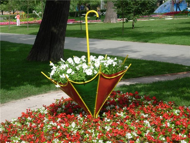 Красивые клумбы