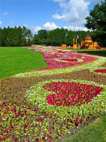 Красивые клумбы