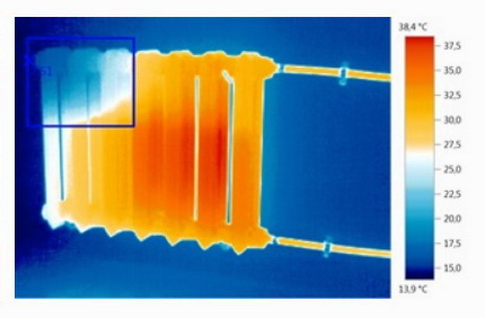 Радиатор завоздушен