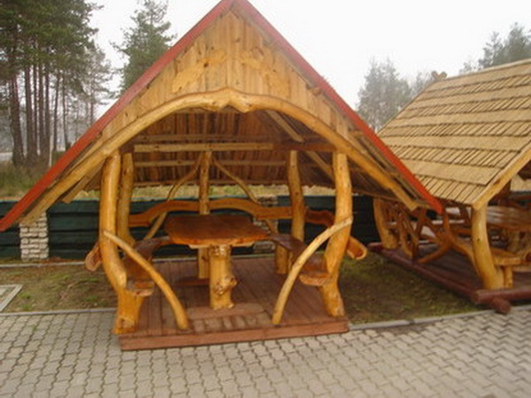 Беседки деревянные