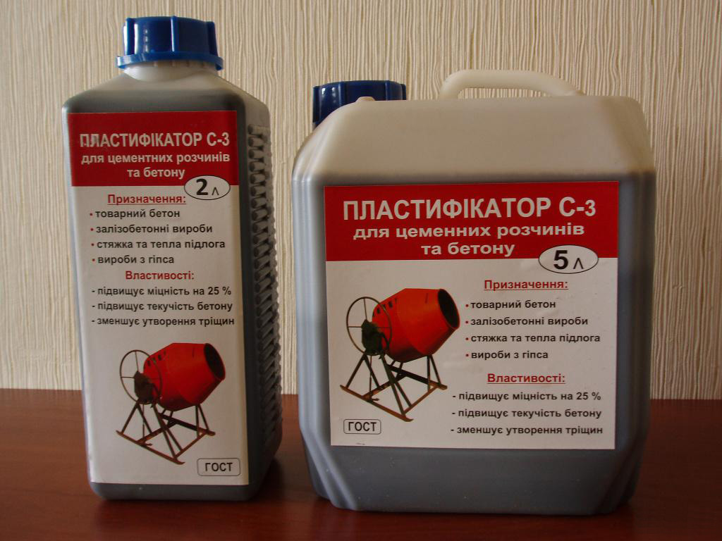Пластификатор для бетона с-3