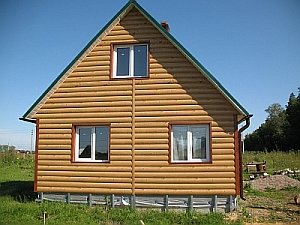 Как зашить фронтон деревянного дома
