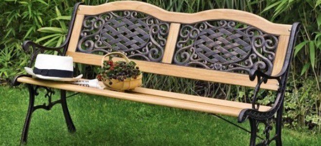 Уличные скамейки для дачи