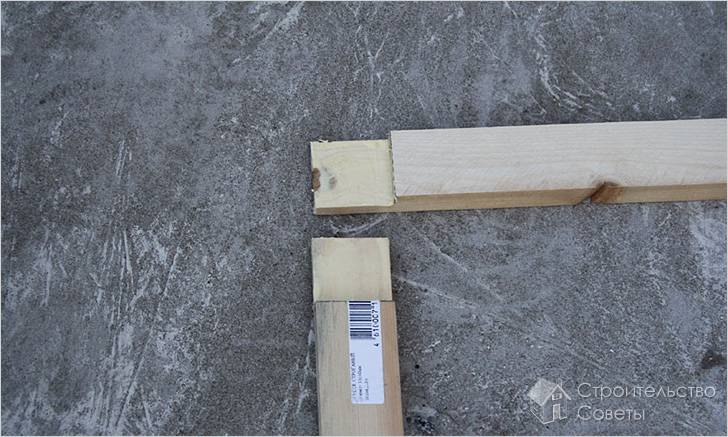 Вырезаем паз