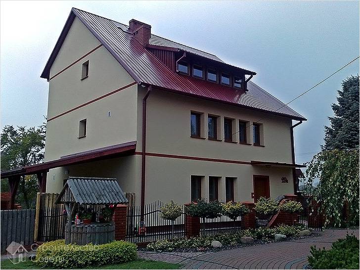 На кровле с мансардой