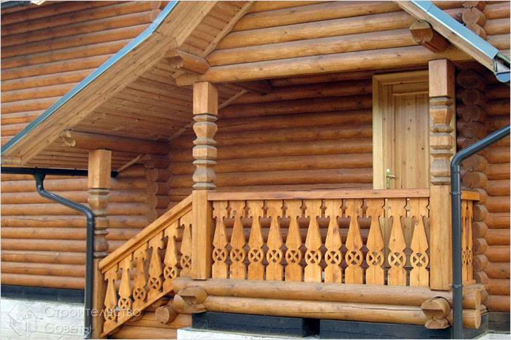 Изготовление крыльца из дерева