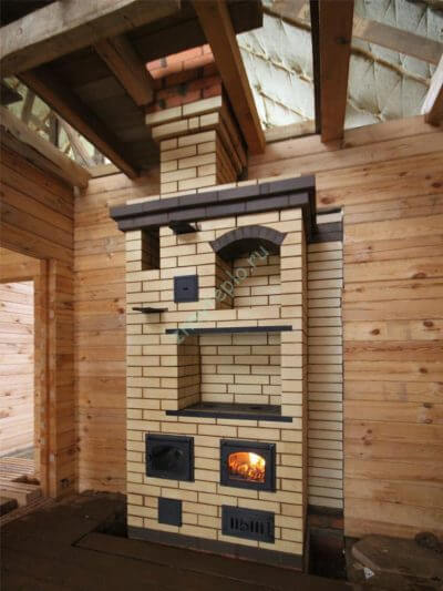 Как устроена шведская печь?