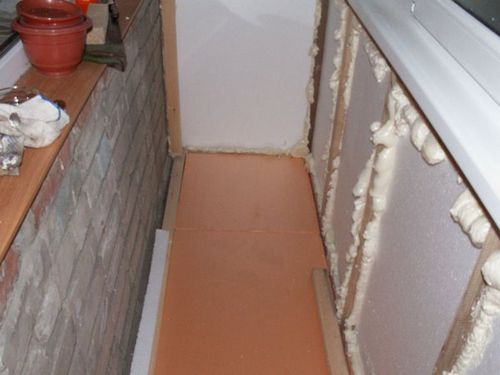 Как своими руками утеплить балкон: утепление внутри и снаружи, можно ли зимой, видео, фото