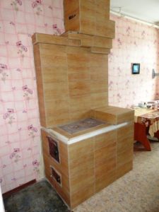 Пошаговая порядовка отопительно-варочной печи своими руками