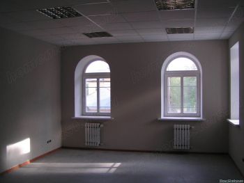 Откосы из Гкл на арочном окне