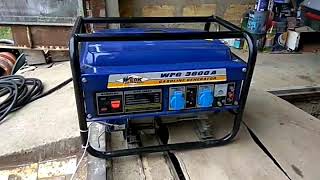 Бензиновый генератор на газе