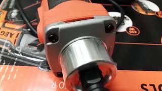 Обзор прямошлифовальной машины (Die Grinder) AEG GS 500E
