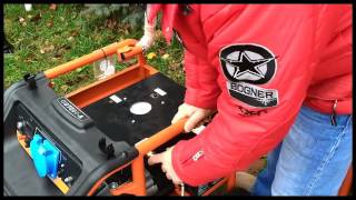 испытаные газового генератора REG GG 7200A