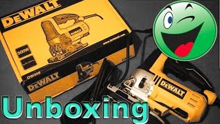 Распаковка лобзика DeWALT DW349 / Unboxing DeWALT DW349