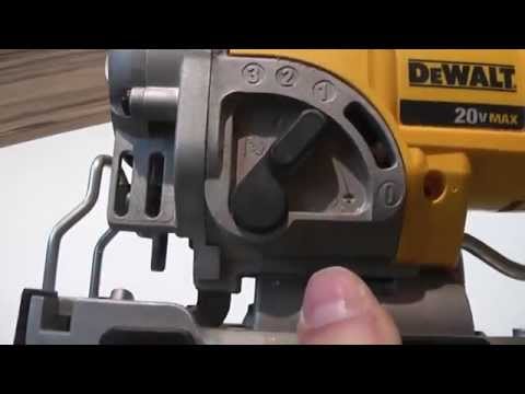 аккумуляторный лобзик DeWalt DCS331