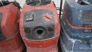 HILTI VC40-U; BOSCH Gas 50