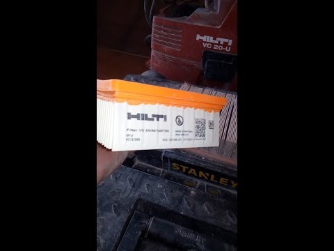 Как работает аналог фильтра для пылесоса HILTI ? Отзыв.