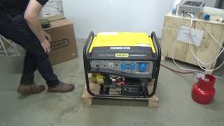 Gazvolt Standard 6250 A газовый генератор, сделано в России