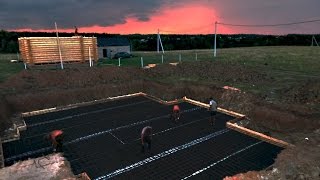 СТРОИМ #ФУНДАМЕНТ ПОД ДОМ С ПОДВАЛОМ.ОПАЛУБКА ИЗ ФИНСКОЙ ФАНЕРЫ СВОИМИ РУКАМИ.БМ