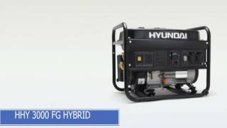 Гибридный генератор Hyundai HHY 3000FG. Газ-бензин. Краткий обзор от Sad-ok.com