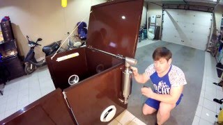 Обзор. Контейнер (кожух) для генератора моего производства. Quiet Box.