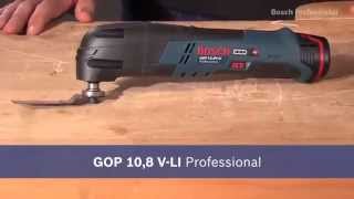 Аккумуляторный реноватор (многофункциональный инструмент) Bosch GOP 10,8 V-LI Professional