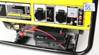 Бензогенератор Кентавр КБГ 258 Э