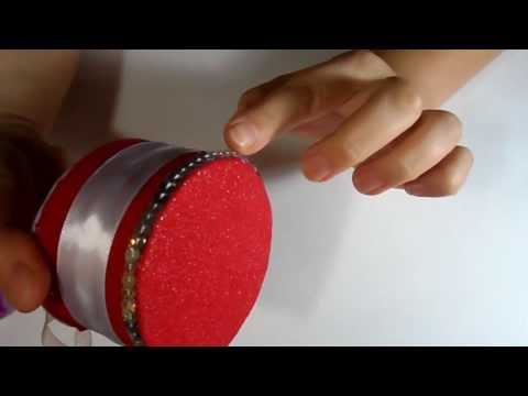 Hand Made Как сделать шкатулку / How to make a box Kanzashi