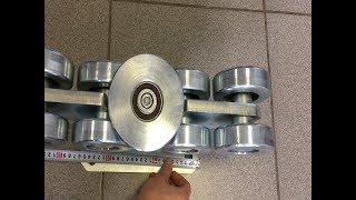 Размеры роликов для сдвижных ворот