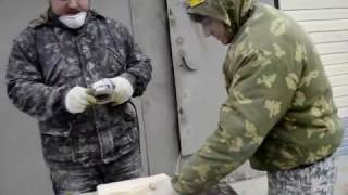 Резьба по дереву болгаркой.