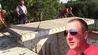 Монтаж плит перекрытия в Диканьке/Часть 2 - [masterkladki]